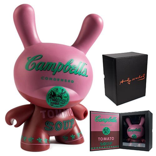 Andy Warhol Campbell's Soup 8-Inch Dunny Masterpiece Vinyl Figure